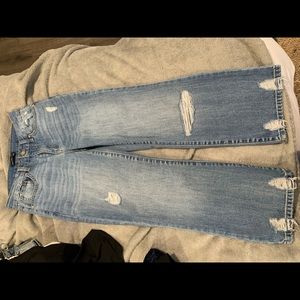 light wash mom pants